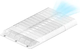 Nn-001 Autonne Air Vent Extender For Under Furniture Redirector Deflector Floor