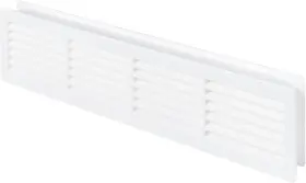 Awenta 726084614291 440mm X 120mm / 18 Inch 5ftft Two Sided White Door Air Vent Grille -