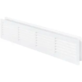 Awenta 903263991144 Bathroom Door Air Vent Grille 455mm X 135mm / 18 Inch 5.3 Two Sided Ventilati