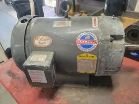 Jmm3711t Baldor Motor 10hp 3500rpm 3ph 60hz 215jm 3744m Tefc Rebuilt #2