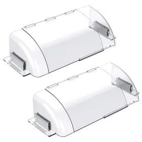 Beaireou 044684843125 Magnetic Air Vent Deflectors 2 Pack Adjustable Heat Resistant Floor Wall Covers