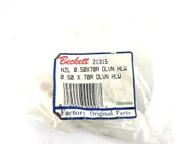 0.50x70a Beckett 21315 Nos Nozzle Delavan Hollow