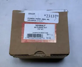 101504lf Bell & Gossett And Flange Set 1-1/2 Inch Ss 150 Psi Threaded