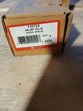 110124 Bell & Gossett New And 790 50 Asme Relief Valve