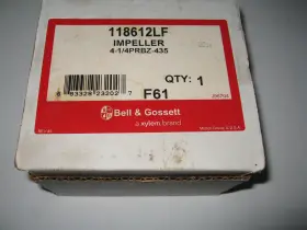118612lf Bell & Gossett New In Box And Impeller 4-1/4 Inch Brass Pr-ab Pr-bi