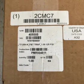 Ft125h-4 Bell & Gossett And Steam Trap Cast Iron 125 Psi 1 In 2cmc7