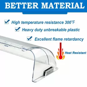 Binazon 790885146411 Heating And Air Vent Deflector For Vents Sidewall Ceiling Floor Registers - #3