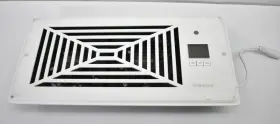Hzd-92f-w Biowind Smart Air Series Quiet Register Fan 4 Inch X 10 White Cover Booster