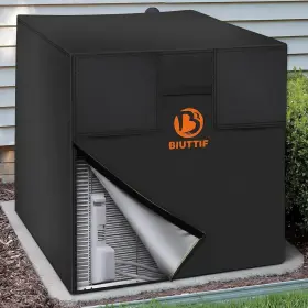 Biuttif 760072369534 Air Conditioner Cover For Outside Units 34x34x38 Inches Central Ac Winter