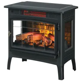 Defeqcb1586381 Black Infrared Quartz Electric Fireplace Stove Heater