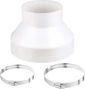 Bllremipsur 744759317674 4 To 6 Inch Duct Reducer Adapter Air Ducting Increaser For Inline Venti