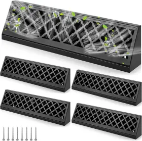 Dib-blulu-1176 Blulu 4 Pcs 15 Inch Baseboard Register Duct Opening Size Modern Design Vent Co 1