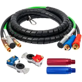 Hc8023-25-29 Boeray 3 In 1 15 Ft Length Wrap Heavy Duty 7 Way Truck Tractor Trailer Rig Electric