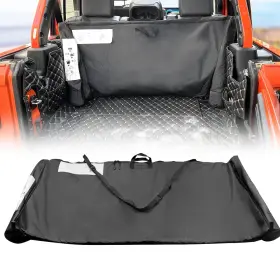 Bo-220522 Bolaxin Soft Top Window Storage Bag Fits For 20072023 Jeep Wrangler Accessories Jk Jku J