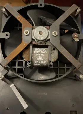 301-6890 Bomax 17687 Type B-jd Fan Mounted For Living Air Purifier But Rare Works