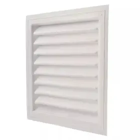 Branded 050206141205 Louver Vent Wall Gable Mount For Attic Intake Or Exhaust 12 Inch X18 Plastic Static