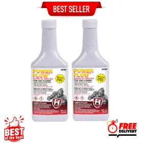 35302 Branded 2 Pack Hercules Power Flow 16 Fl Oz. 473ml Furnace Heating Oil Fuel Additive