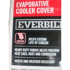 52-180-206601pl Branded Everbilt Evaporative Cooler Cover 40x40x46 Down Draft Outdoor Waterproof Brown