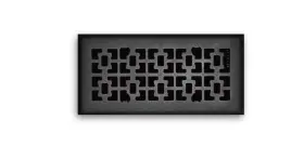 Branded 711181805451 Floor Diffuser 4 X 12 Steel Register Vent Grate Cover Vintage Victorian Ac Hvac