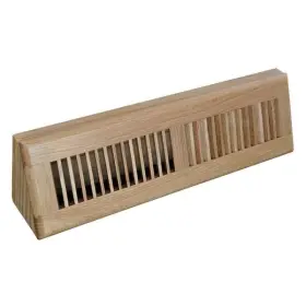 H168obf18 Branded 18 Inch Wood Oak Baseboard Light Finished Diffuser
