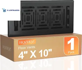 Branded01 445032777767 New Floor Vent Covers 4 X10 Register Heavy Duty Steel Walkable Vents