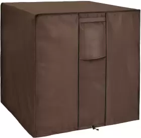 Brivic 692618114844 Air Conditioner Covers For Outside Unit Winter Ac 30x30x36 Inches Brown