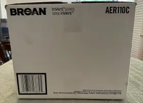 Aer110c Broan Nutone Ventilation Fan 110 Cfm Bathroom Ez Roomside Installation #3