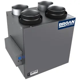 B160h65rt Broan B160h65r Ai Series 160 Cfm Heat Recovery Ventilator - Top Ports