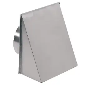 Broan-nutone 313113618698 Aluminum Fresh Air Inlet Wall Cap For 8 Inch Round Duct