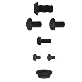 Bh8380009 Bromic Heating Eclipse - Screw Set Ceiling Pole