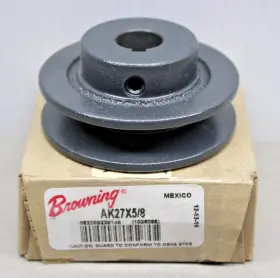 Ak27x.625 Browning Ak27x5/8 Sheave 5/8 Inch Bore Cast Iron 1 Groove 3l A Belt New
