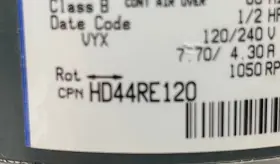 Hd44se120 Bryant Carrier Ge Hd44re120 Ecm 2.5 1/2hp 5sme39hl Blower Motor And Module #2