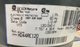 Hd44se120 Bryant Carrier Ge Hd44re120 Ecm 2.5 1/2hp 5sme39hl Blower Motor And Module #3