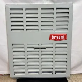 318986-760 Bryant Gas Furnace Front Control Access Door Panel 19.5 Inch X 16.5 Top Plate Cover