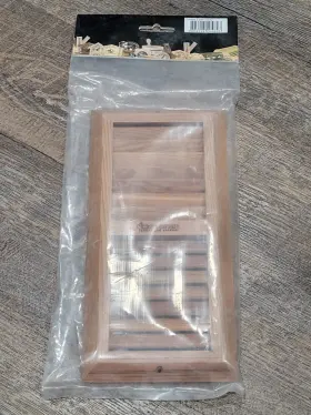 622-d Bsauna Cedar Wood Sauna Room Air Vent Panel Ventilation Upgrade Accessory