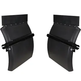 Bs-902-023 Bst Bssp 24 Inch X24 Black Poly Quarter Fenders For Semi Trucks - Pair Set