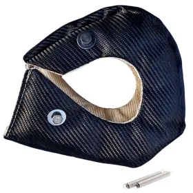 Bsttant4 Bstflex Carbon Fiber Turbo Blanket T4 Cover Turbocharger Heat Shield Fastener S
