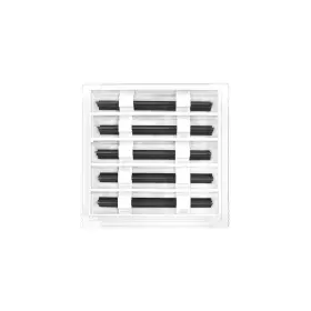 Buildmart 071382975651 10x10 Modern Ac Vent Cover - Decorative White Air Standard Linear Sl #2