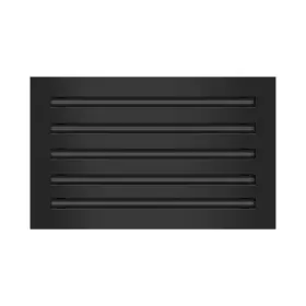 16x10xb Buildmart 16x10 Modern Ac Vent Cover - Decorative Black Air Standard Linear Sl