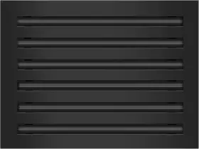 16x12-slsd-b Buildmart 16x12 Black Aluminum Ac Vent Cover Linear Slot Diffuser For Ceiling Walls