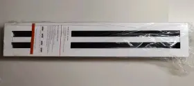 Buildmart 24x4xwhite 24 Inch Linear Slot Diffuser - 2 White Decorative Air Vent