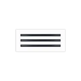 Buildmart 604015665003 16x6 Modern Ac Vent Cover - Decorative White Air Standard Linear Slo
