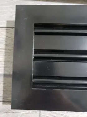 Buildmart 630456895273 12x6 Modern Ac Vent Cover - Decorative Black Air #2
