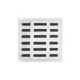 Buildmart 713289150792 12x12 Modern Ac Vent Cover - Decorative White Aluminum Air Standard #2