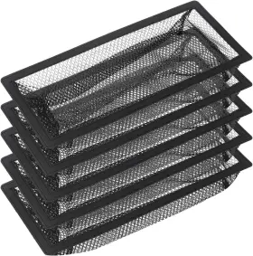 5pcs-4x10 Byewire Floor Register Cover Trap Air Vent Screen For Home