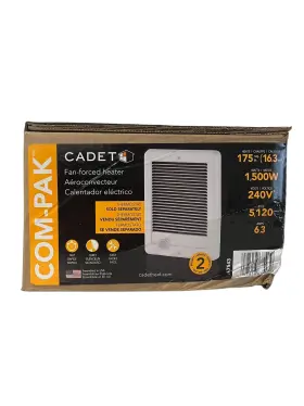 Csc152w Cadet Com-pak Fan Forced Wall Heater - 240v 1500w White