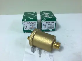 502243a Caleffi New Lot 2 High Capacity 1/2 Npt M Air Vent Free Shipping
