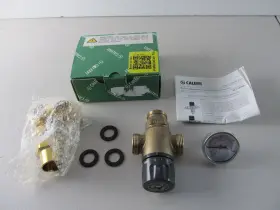 521619ac Caleffi Thermostatic Mixing Valve 1 Inch Brass 200 Psi 85-150f Sweat New