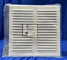 Calimaero 054503000179 Wgqw 12 X Return Air Grille Aluminum Ac Vent Cover For Walls White Fix