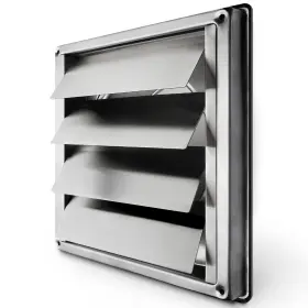 Calimaero 054503044982 Vke 4 Inch Dryer Vent Cover Outdoor Stainless Steel Grille